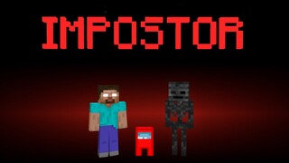 Monster School | Among Us 3 Impostor Funny | Minecraft Animation