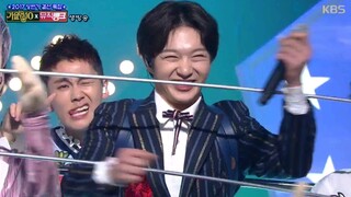 BTOB 夺人眼球的《Movie》170630音乐银行表演现场