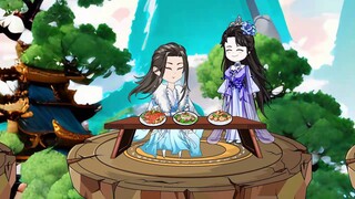 Behind the banquet, there is a contest between national destiny and clan destiny