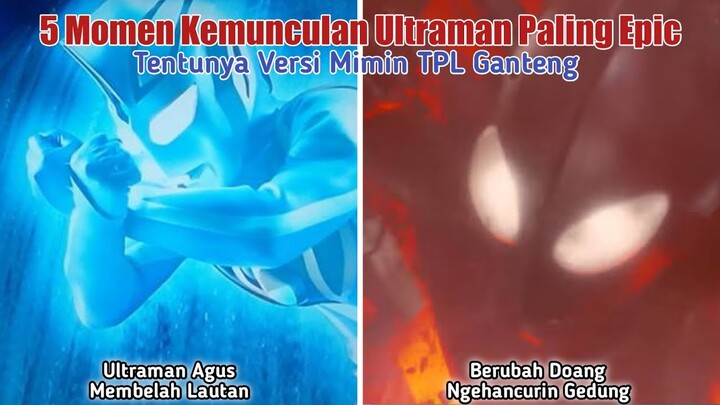 Membelah Lautan & Ngehancurin Gedung || 5 Kemunculan Ultraman Paling Epic (part 1)