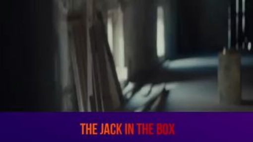 Once the box is opened… the nightmare begins. 🎭👁️