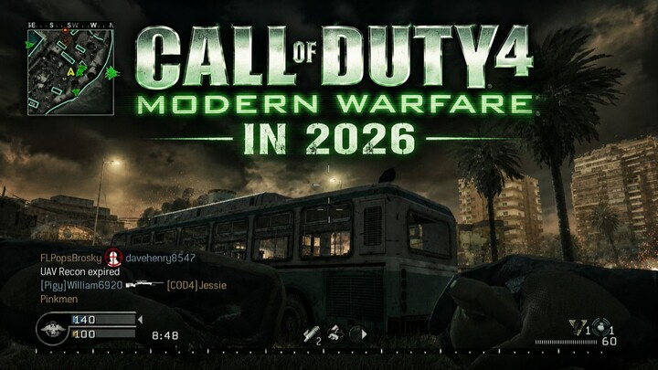 Call Of Duty 4: Modern Warefare in 2026.