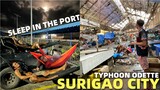 SLEEPING IN SURIGAO PORT - Philippines Typhoon Relief Good Mission