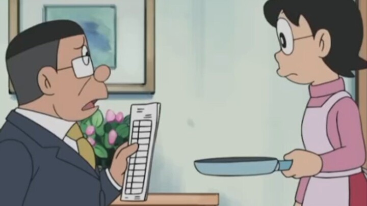 ibu nobita terkejut