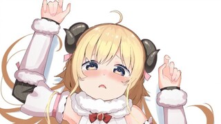 【角巻わため】The lamb is so cute, I really want to punch it