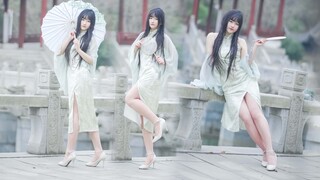 烟雨江南 温柔缱绻～旗袍妹妹愿与你携手共览/烟雨行舟