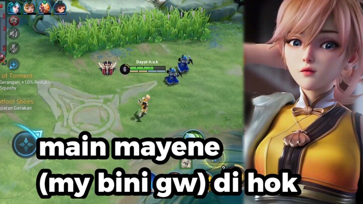 main mayene (My Bini Gw) di honor of king