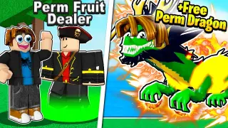 THIS NEW FRUIT DEALER GIVES AWAY PERM FRUITS! Roblox Blox Fruits