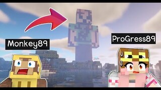 มายคราฟการ์ตูน!! ไจแอนท์อเล็กซ์ วิ่งไล่ฆ่าพวกเรา (Minecraft Cartoon)