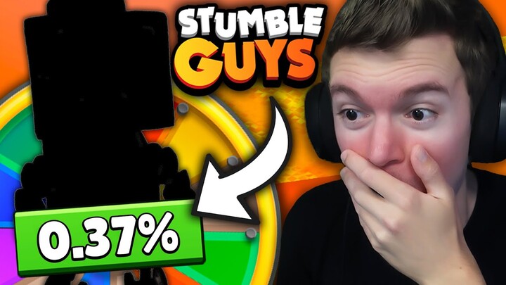 SPINNING *RAREST SKINS* WHEEL IN STUMBLE GUYS! (IMPOSSIBLE ODDS)