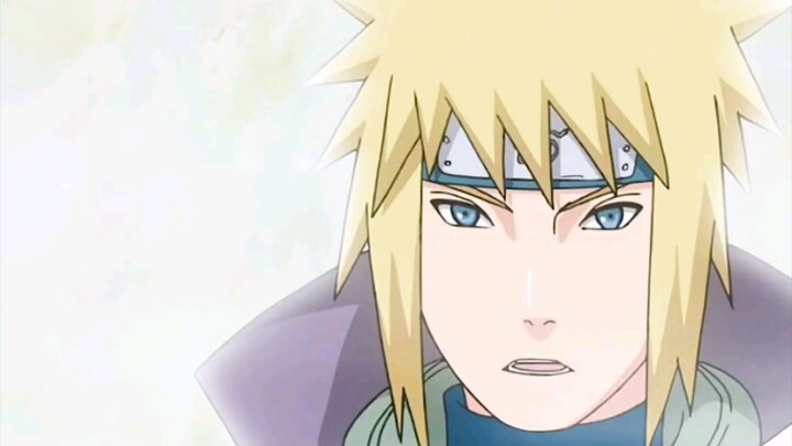 Naruto, the Fourth Hokage, whom Naruto does not know.