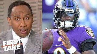 FIRST TAKE| Stephen A.: the Ravens are team to beat in the AFC North with Lamar Jackson at MVP level