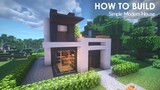 Minecraft : Tutorial Cara Membuat Rumah Modern Minimalis | Cara Membuat Rumah di Minecraft