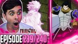 "SILVER ICE'S NATSU" Fairy Tail Ep.239,240 Live Reaction!
