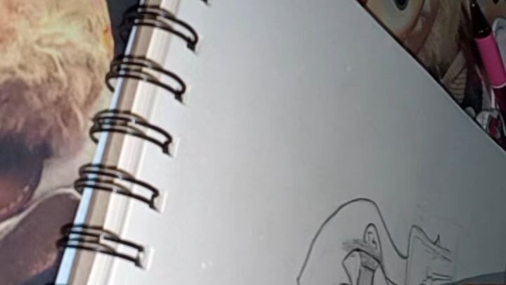 menebalkan gambar anime 🤗🎨🖌️