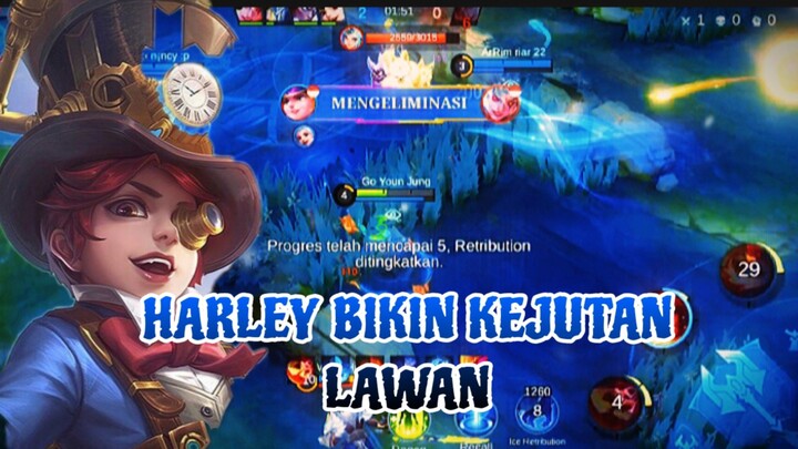 HARLEY BIKIN KEJUTAN LAWAN