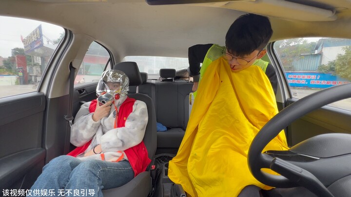 Candidate No. 39’s post-driving-test energy is insane lol