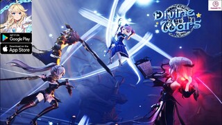 Divine Wars Gameplay - Free Giftcode - MMORPG Game Android iOS