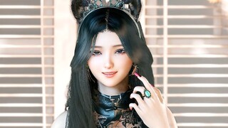 On The Bar+Dreams Come True Black Cheongsam (Màn hình dọc) vam