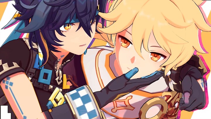 [เก็นชินอิมอิมแพกต์MMD|Kinich × Sora] What Makes You Beautiful