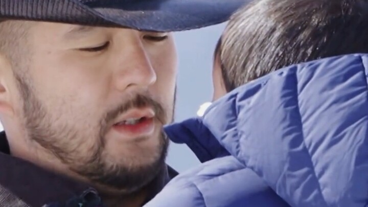 "The tough guy's tenderness becomes concrete at this moment"