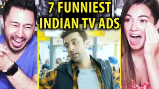 7 FUNNIEST INDIAN TV ADS - PART 6 (7LAB) | Reaction | Jaby Koay & Jackie Zender!