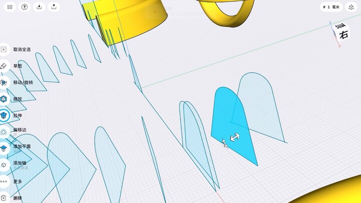 用shspr3D画这圈好麻烦，请教大神们还有更简单的画法吗？