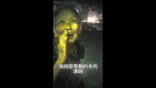 Mother cooks the warmest mutton soup with love