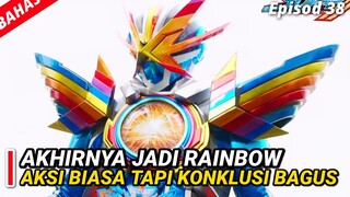 DEBUT RAINBOW GOTCHARD YANG UNIK DAN BIASA | BAHAS EPISOD 38 KAMEN RIDER GOTCHARD!!!