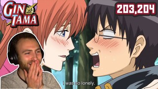 All About Warts! Gintama - Episode 203 & 204 | Reaction & Review