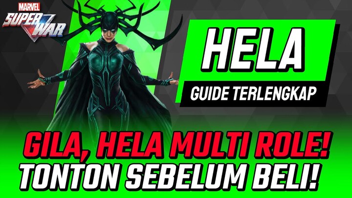 HELA MARVEL SUPERWAR • GUIDE TERLENGKAP + RANKED GAMEPLAY HELA JUNGLE
