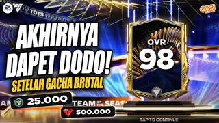 AKHIRNYA DAPET DODO SETELAH GACHA 25K FC POINTS DAN 500K GEMS! IYA, DODO! #fcmobile #tots