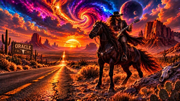 沙漠公路的尽头｜Where the Desert Highway Ends | Stoner Rock & Psychedelic Desert Rock