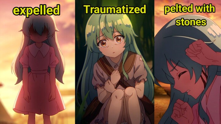 little girl who was expelled, traumatized and survives alone in the forest😭😭 (.. Sad Amv..)