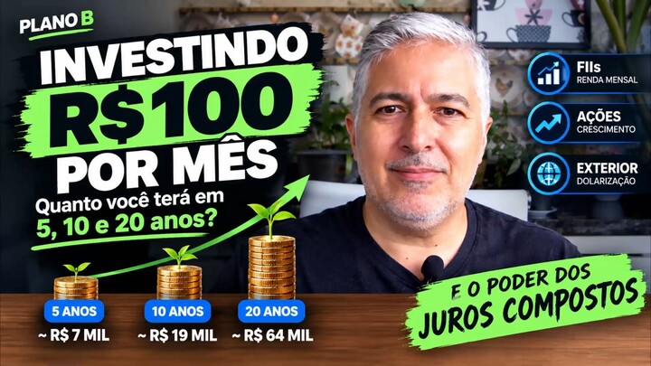 O Poder de Investir R$ 100 Todo Mês_ 5, 10 e 20 Anos Depois