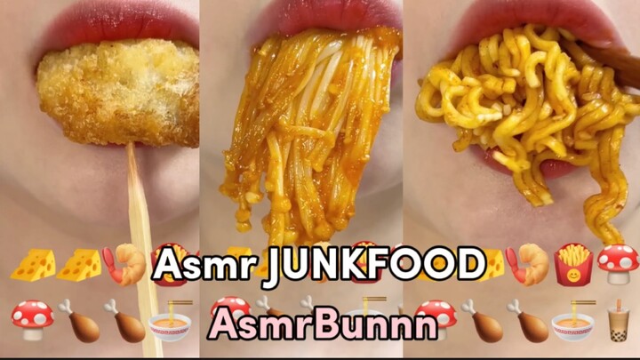 Asmr JUNKFOOD VIEWERS REQUEST - AsmrBunnn