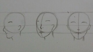 Latihan Dasar Menggambar Kepala Manusia