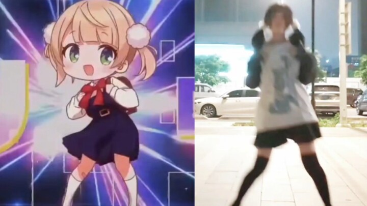 An elementary school student's original speed loli dance!