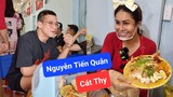 Nguyễn Tiến Quân ghé thăm DIVA Cát Thy Bánh tráng trộn - Ẩm thực Cha Rồng