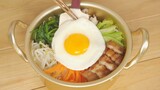 Ăn bibimbap check thấy ngon quá chạy đây 