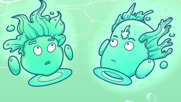 Turned into rain, the whole world suffers.