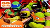 TMNT | 60 MENIT Pertarungan Paling EPIK Yang Pernah Ada! ⚔️ | Nickelodeon Bahasa