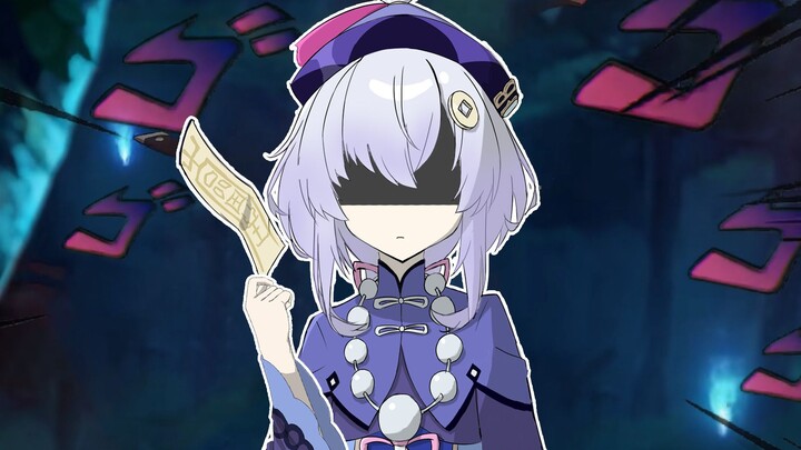 When Qiqi took off the talisman