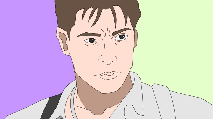 Drawing Eero Perkola Dari Film Ambush (1999) - Versi Cyberpunk Di Akhir!