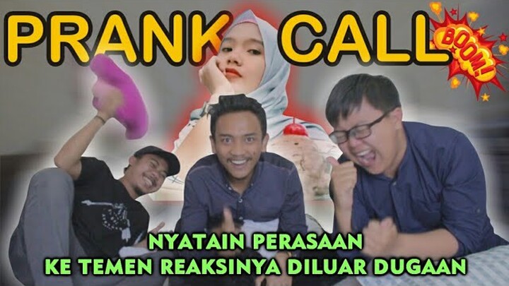 PRANK CALL BAPERIN TEMAN PAKAI LIRIK LAGU MALAYSIA SUARAMU SYAIRKU ( Harry Khalifah )