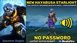 Revamped Hayabusa Starlight Skin Script No Password - Full Sound & Full Effects | Mobile Legends