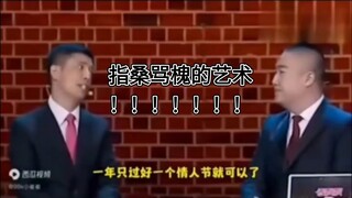 指桑骂槐的艺术，高级！高级！高级！顶级反讽！！！