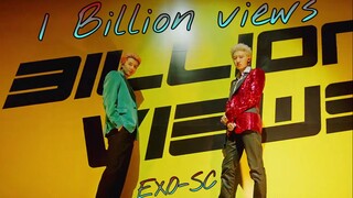 【EXO-SC】世勋&灿烈 - 十亿次点击(Feat.MOON) MV 中韩字幕 @神迹出品