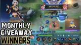 MONTHLY GIVEAWAYS MONTH OF MARCH | WANWAN MANIAC GAMEPLAY | MOBILE LEGENDS