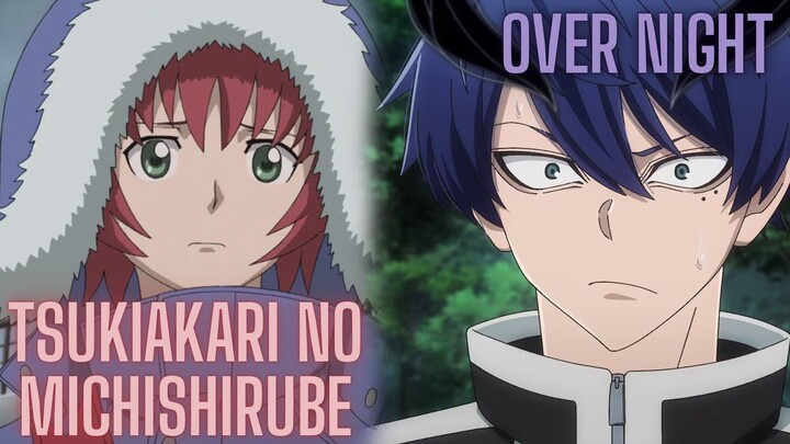 Tsukiakari No Michishirube X OVERNIGHT | Mashup of Darker than Black X Tougen Anki